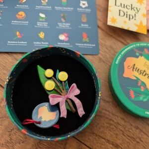 Erstwilder Sunny Billy Buttons Bouquet Collectible brooch